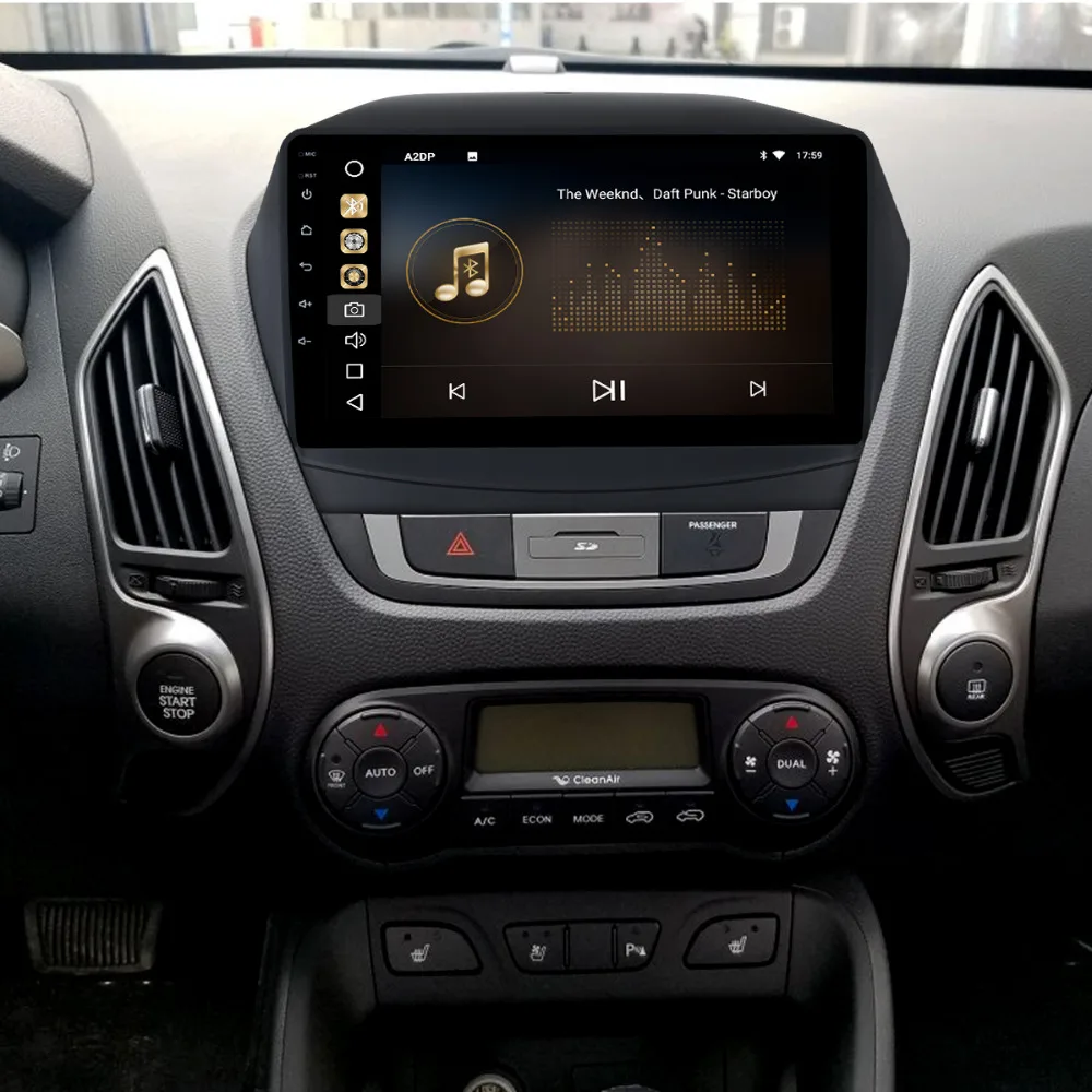 Dasaita " Android 9,0 Автомобильный gps радио плеер для hyundai IX35 2009- с восьмиядерным 4 Гб+ 32 ГБ авто стерео Мультимедиа