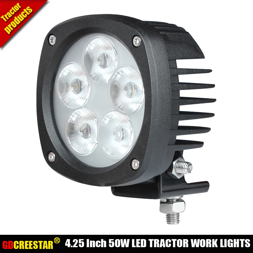 Компактные светодиодные прожекторы 50 Вт TL500F рабочие фары для John Deere 250D 260E 300D 310E 350D