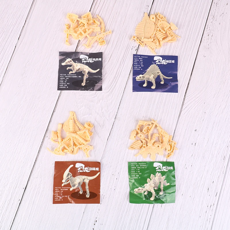 Модель скелета динозавра DIY игрушки для детей подарок креативные забавные