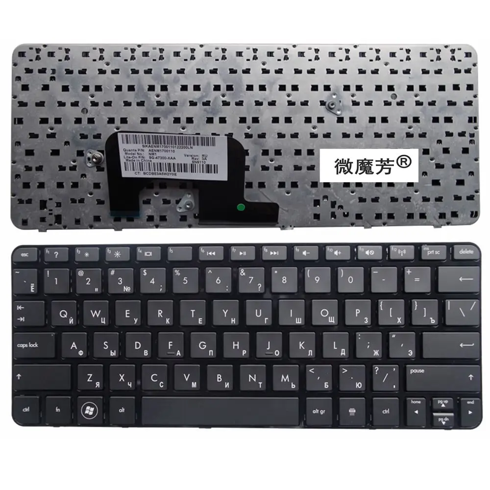 

Russian Keyboard for HP Mini 1103 210-3000 110-3500 110-4100 210-2037 200-4000 210-3025sa 210-2037 110-3608er RU keyboard
