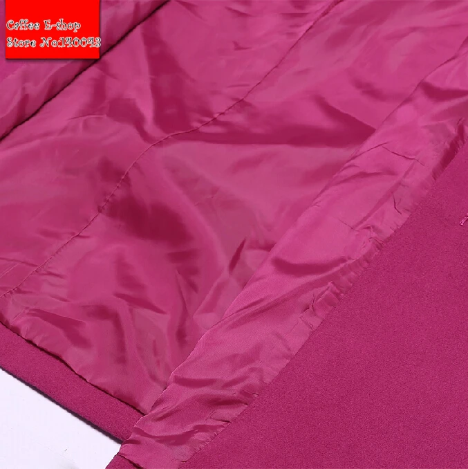 Шерстяное пальто Большой размер женской одежды среднего пор очень большой