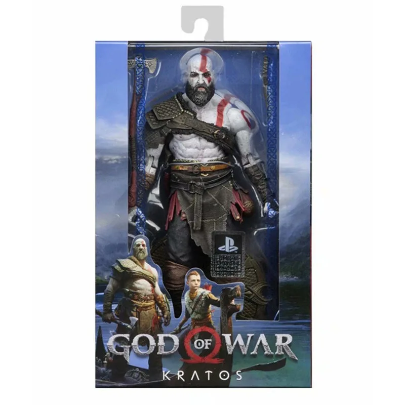 God of War 4 Anti hero Kratos 8 дюймов ПВХ фигурка Коллекционная модель игрушечная коробка 20