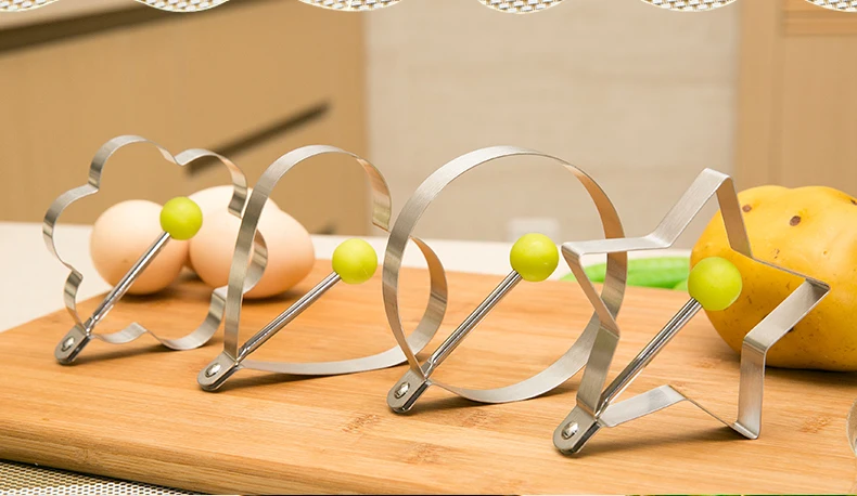 Кухонная форма из нержавеющей стали 4 вида жареный яичный блин кольцевая