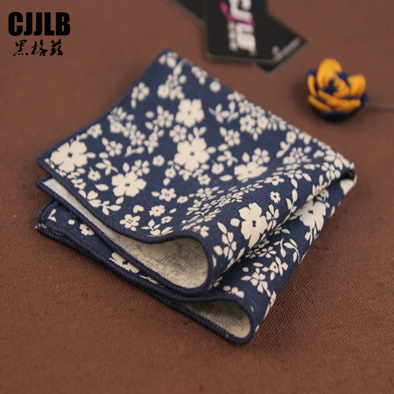 3 шт. Карманный квадратный высококачественный цветочный деловой костюм Hankies из