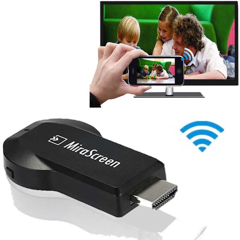 Беспроводной hdmi 1080p ТВ-карта видео адаптер Wifi дисплей экран зеркало приемник ключ для IPhone ios android телефон к ТВ HD ТВ