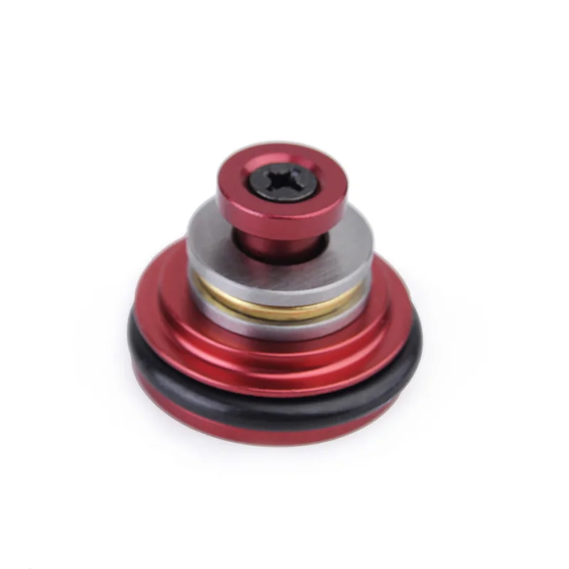 PO-03041 SEIGNEER CNC алюминиевый пистон головка(8 отверстий/Тихий/6 отверстий) Аксессуары для страйкбола Пейнтбол Спорт на открытом воздухе пневматические пистолеты - Цвет: PO-03041