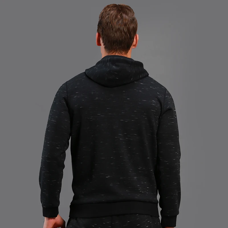 Lantech Для мужчин с капюшоном Jogger Фитнес упражнения зимняя куртка длинным рукавом