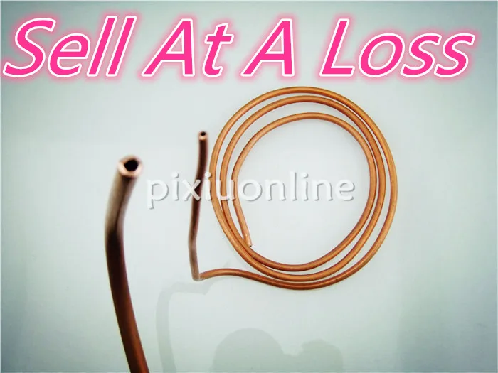 1 м/лот K744 тонкая медная труба гибкая трубка для портативного компьютера водяное