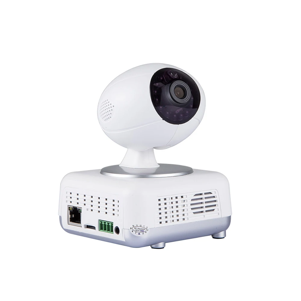 Homtrol SCA8 Mini WiFi 720P HD - Wireless IP Camera Two Way Audio Home Security Plug & Play iPhone Mobile View Setup | Безопасность и