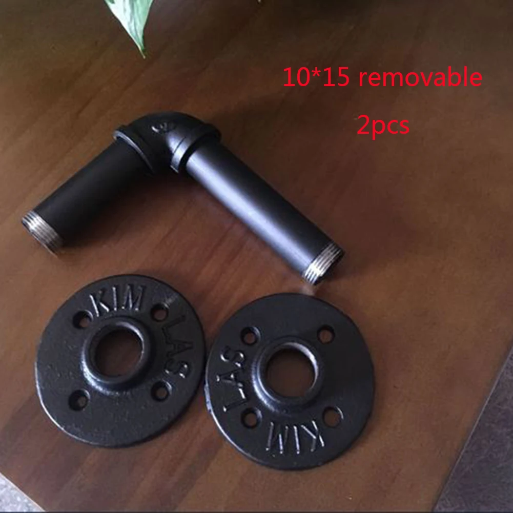 2 шт./компл. для дома древесные доска стойки держатели фланец трубы настенный