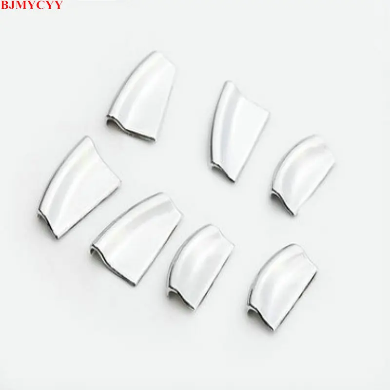 BJMYCYY автомобильный Стайлинг для Tesla Model S дверь окно Лифт кнопка наклейки ABS