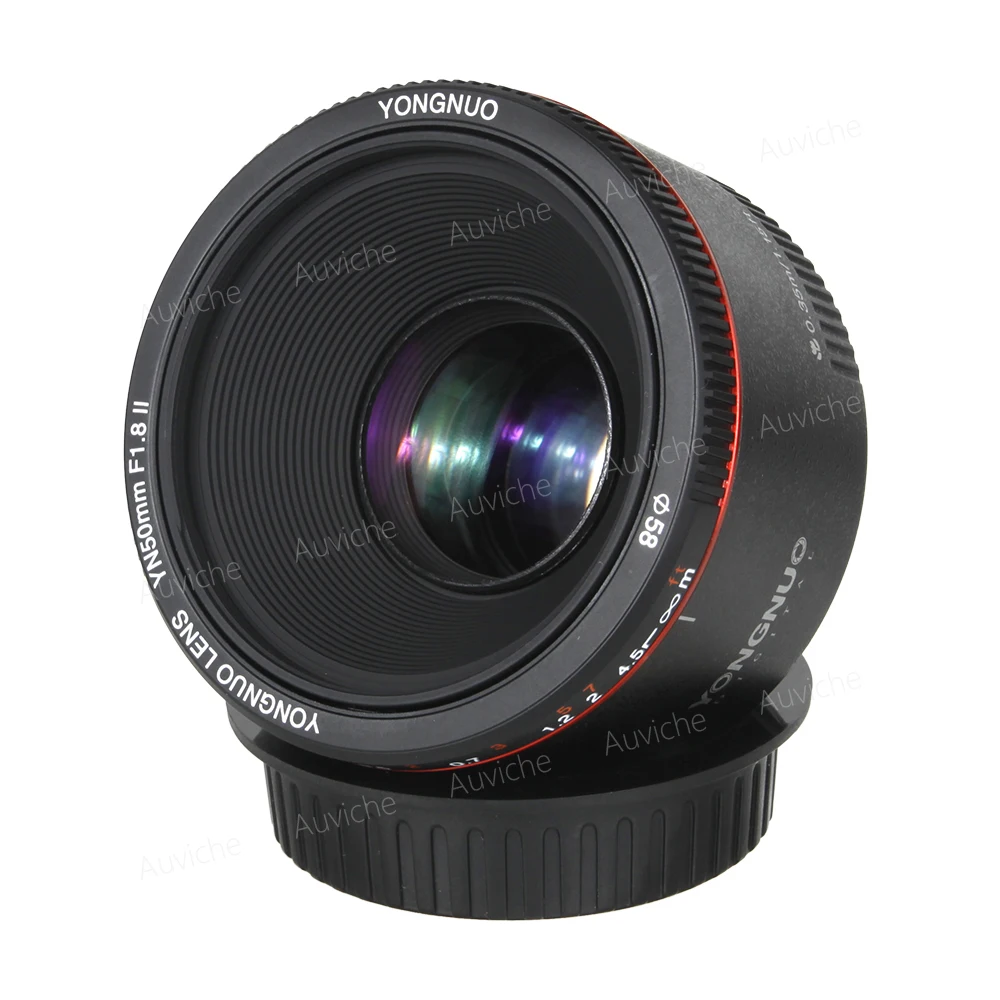 Yongnuo YN50MM F1.8 II AF/MF 0 35 М фокусное расстояние стандартный основной объектив для Canon EOS