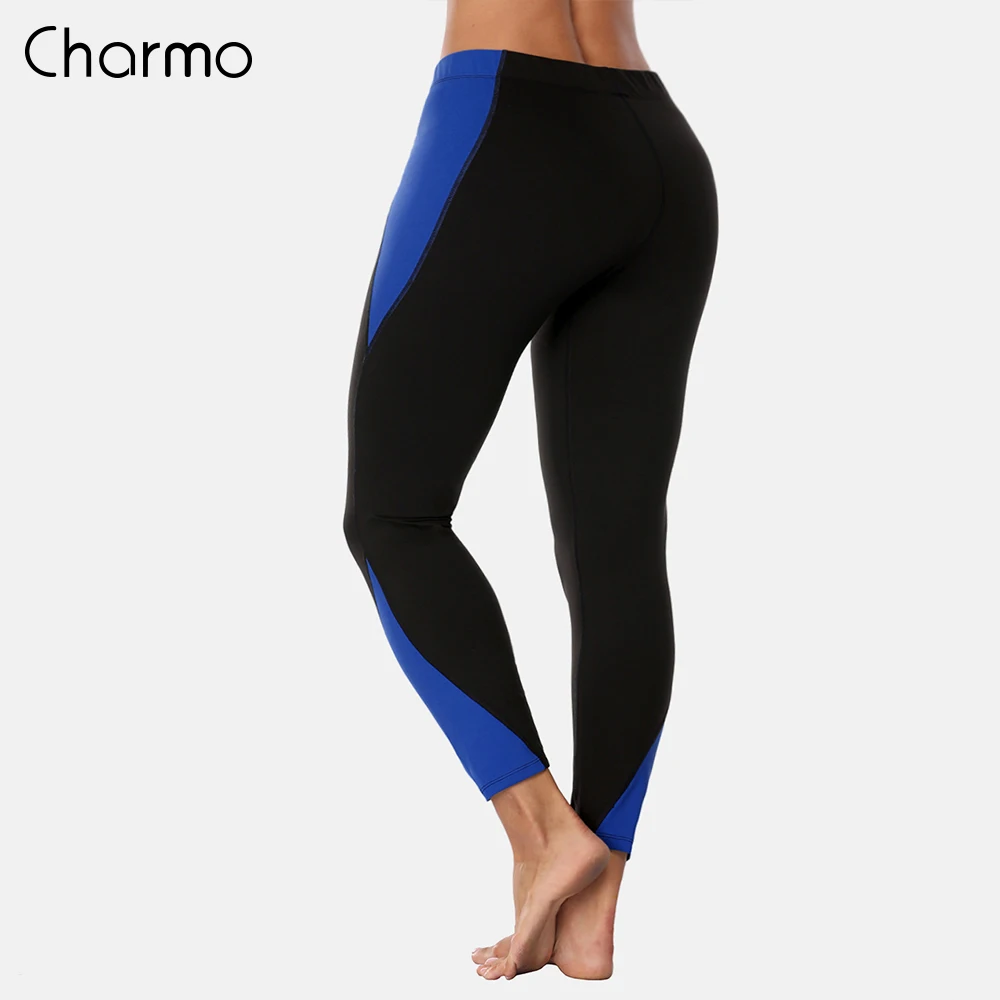 Брюки Charmo женские для йоги облегающие спортивные штаны с завышенной талией