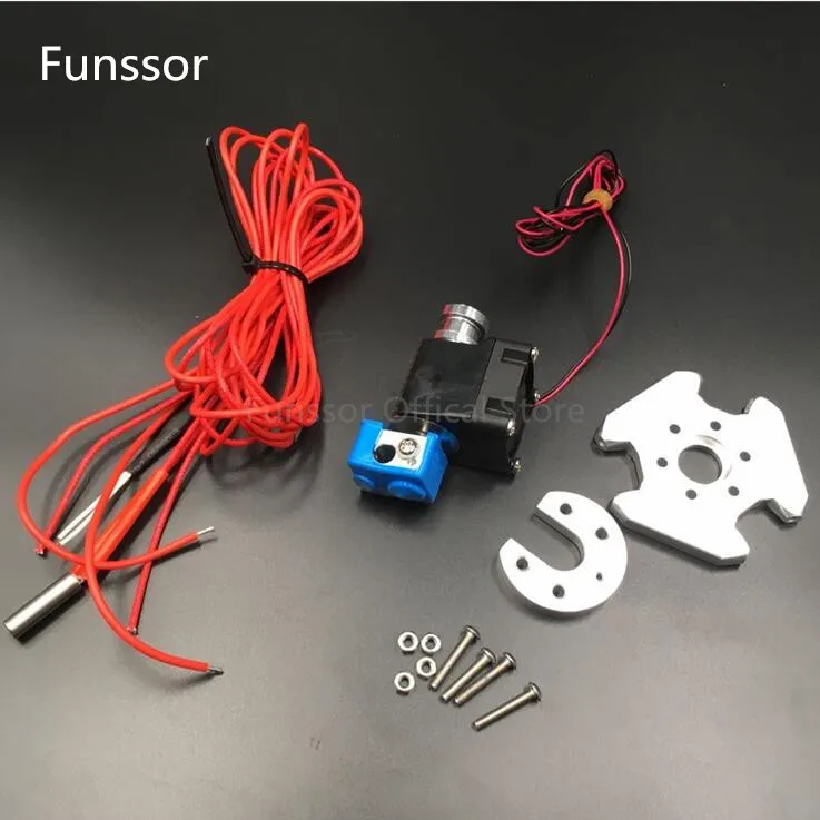 Funssor 1 75 все металлические V6 прямой экструдер обновление комплект с SEMITEC 104GT 2