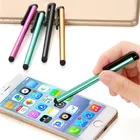 Универсальный емкостный стилус для планшетов UVR, красочная ручка для сенсорного экрана для Iphone 6, 7, Ipad2, Samsung S5, S6, Note3, HTC