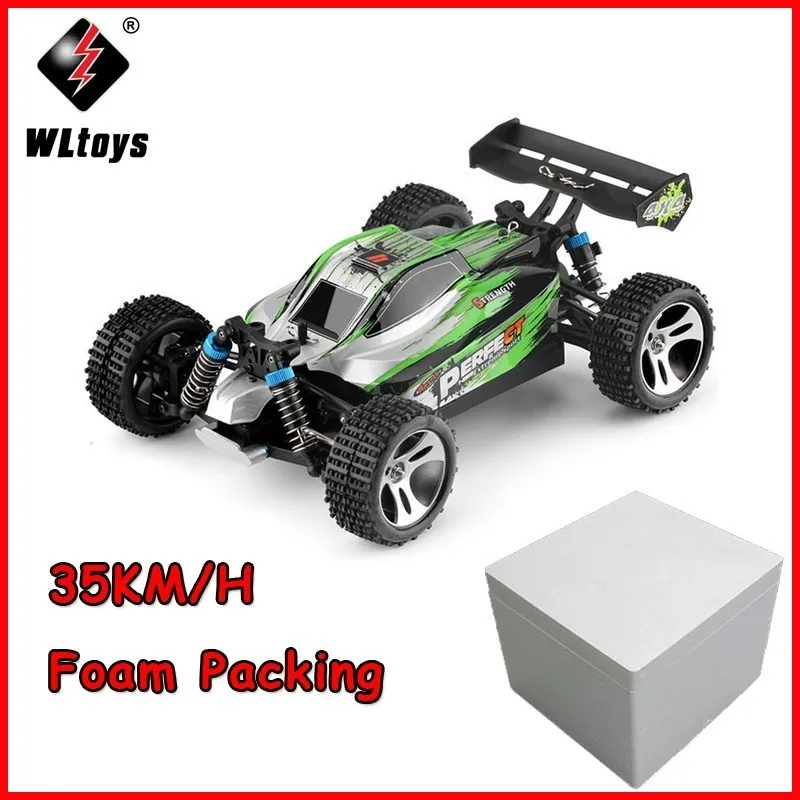 Wltoys A959 Радиоуправляемый автомобиль масштаб 1:18 2 4G 4WD RTR Внедорожник Багги