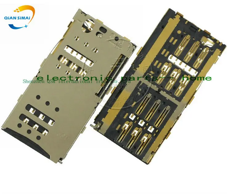 

1pcs New sim card slot adaptor Replacement Parts For MEIZU 5.5" M1 Note M463U Mobile phone