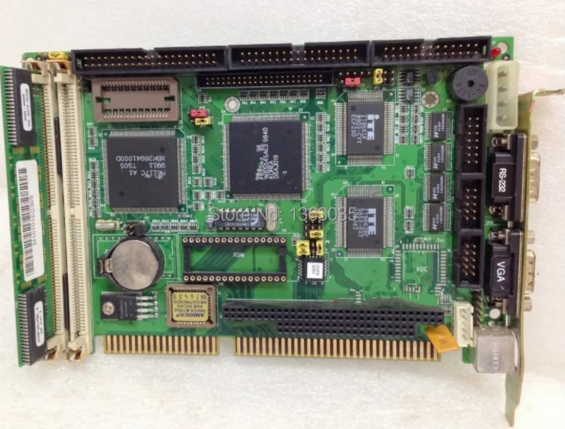 SBC-357 386 CPU CARD REV:A1.2 motherboard Tested Working | Компьютеры и офис