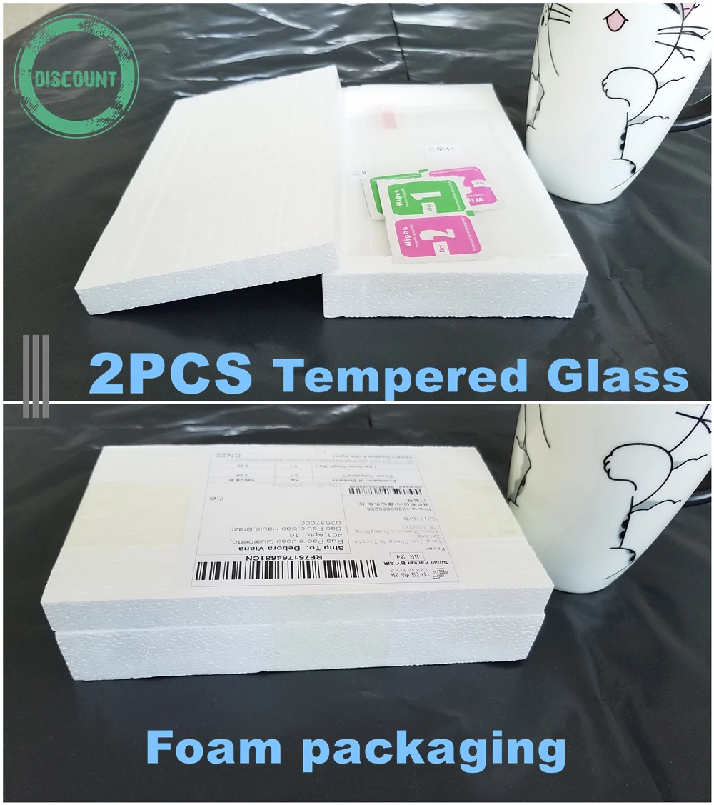 2pcs screen protector glass for huawei y9 2018 tempered glass for huawei y9 2018 glass anti scratch film enjoy 8 plus free global shipping