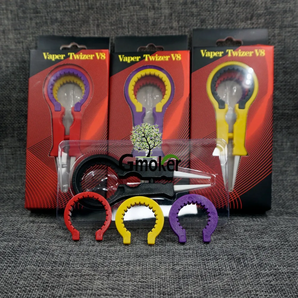 Veeape вейпер twizer V8 упаковка Койлер регулировки Провода ключа инструмент Керамика