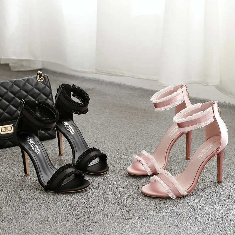 2019 zapatos de mujer женские босоножки на высоком каблуке sapato feminino melissa sandalias ayakkabi talons haut