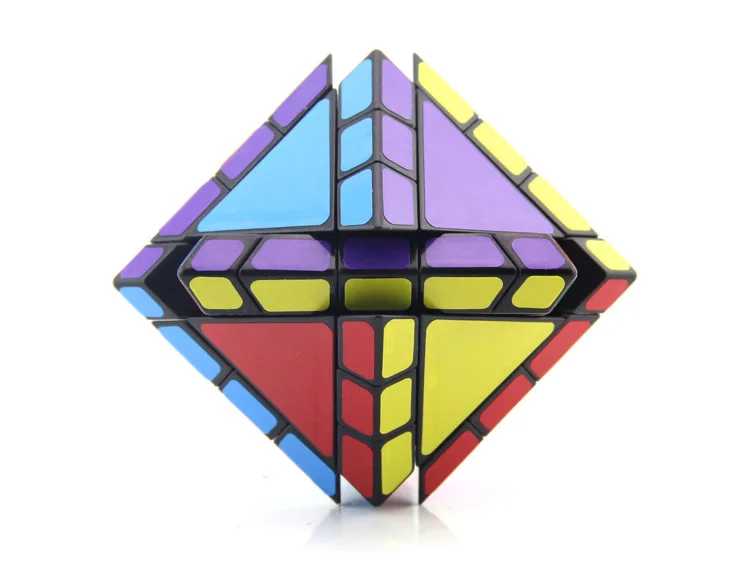 WitEden Octahedral mixup II Plus Cube Black Speed cubing для коллекционеров X'mas gift Brithday Cubexyz | Игрушки и