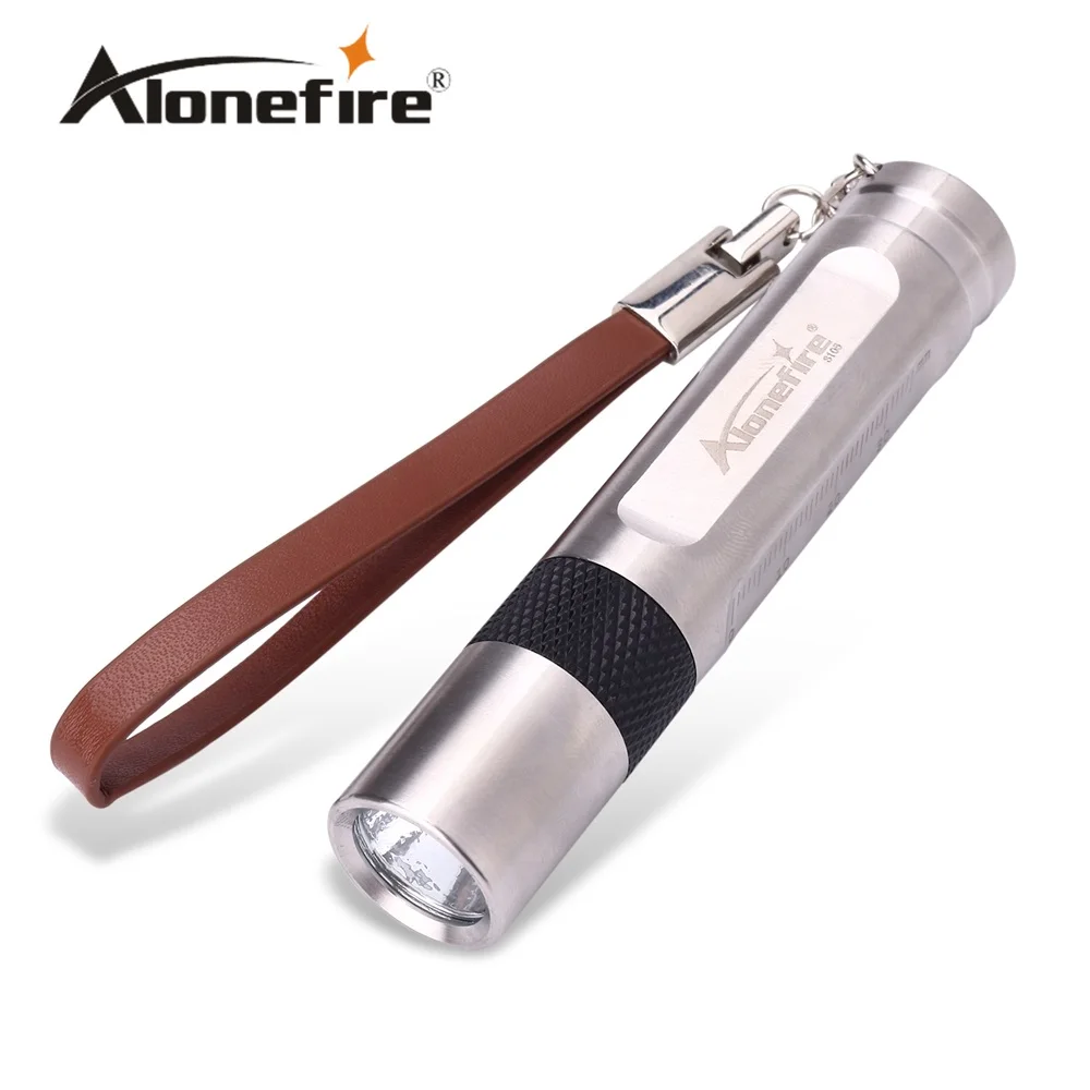 Светодиодный фонарик ALONEFIRE S106 Penlight из нержавеющей стали Mini XML Cree высокой мощности
