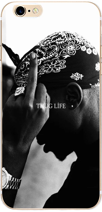 1919 DK 2Pac THUG LIFE хип-хоп king чехол для телефона черный чехол для iPhone 11 Pro Max 6 7 8plus 5S X XS XR XSMax для samsung s10 s9 series - Цвет: 1919