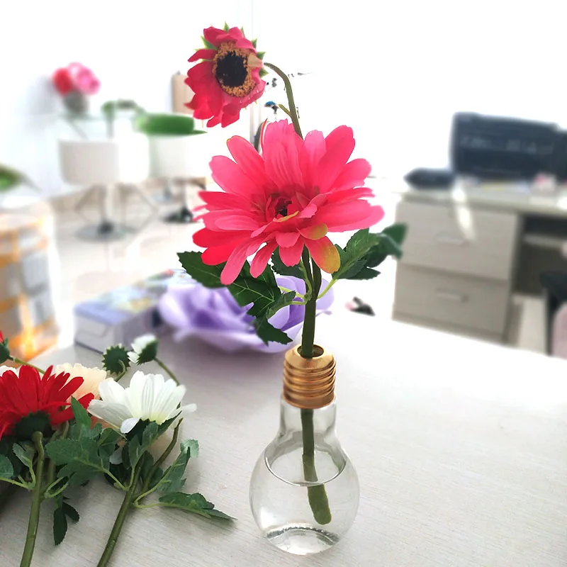 7 шт. искусственные цветы герберы для дома|flower flower|flower gerberaartificial flowers |