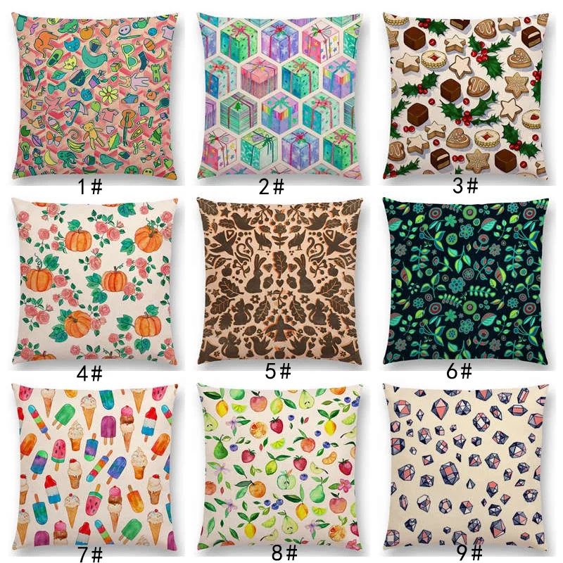 Новый милый Рождественский подарок фрукты Тыква мороженое интересное Искусство