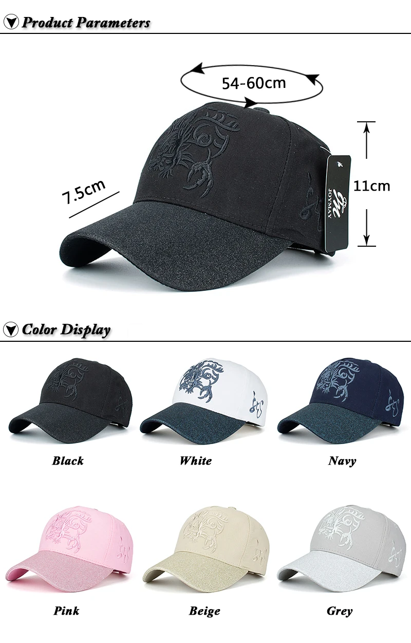 JOYMAY Новое поступление высокое качество snapback кепки Демин регулируемая бейсболка китайский дракон, вышивка шляпа для мужчин и женщин B457