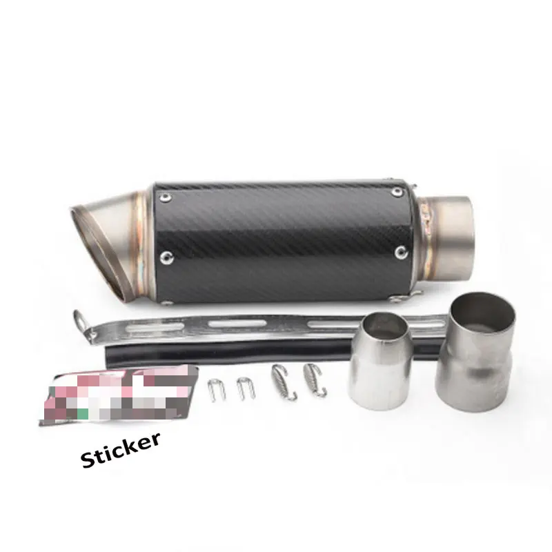Универсальный мотоцикл выхлопной Akrapovic модифицированный глушитель скутер