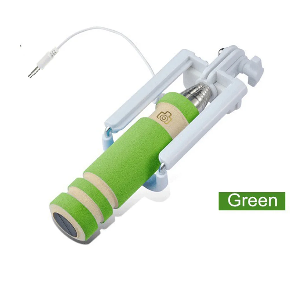 5 цветов Мини Ручной Роскошный селфи палка монопод для Android IOS смартфонов