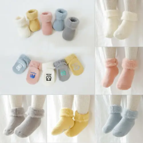 2018 Multitrust брендовые напольные носки для новорожденных детская теплая зимняя