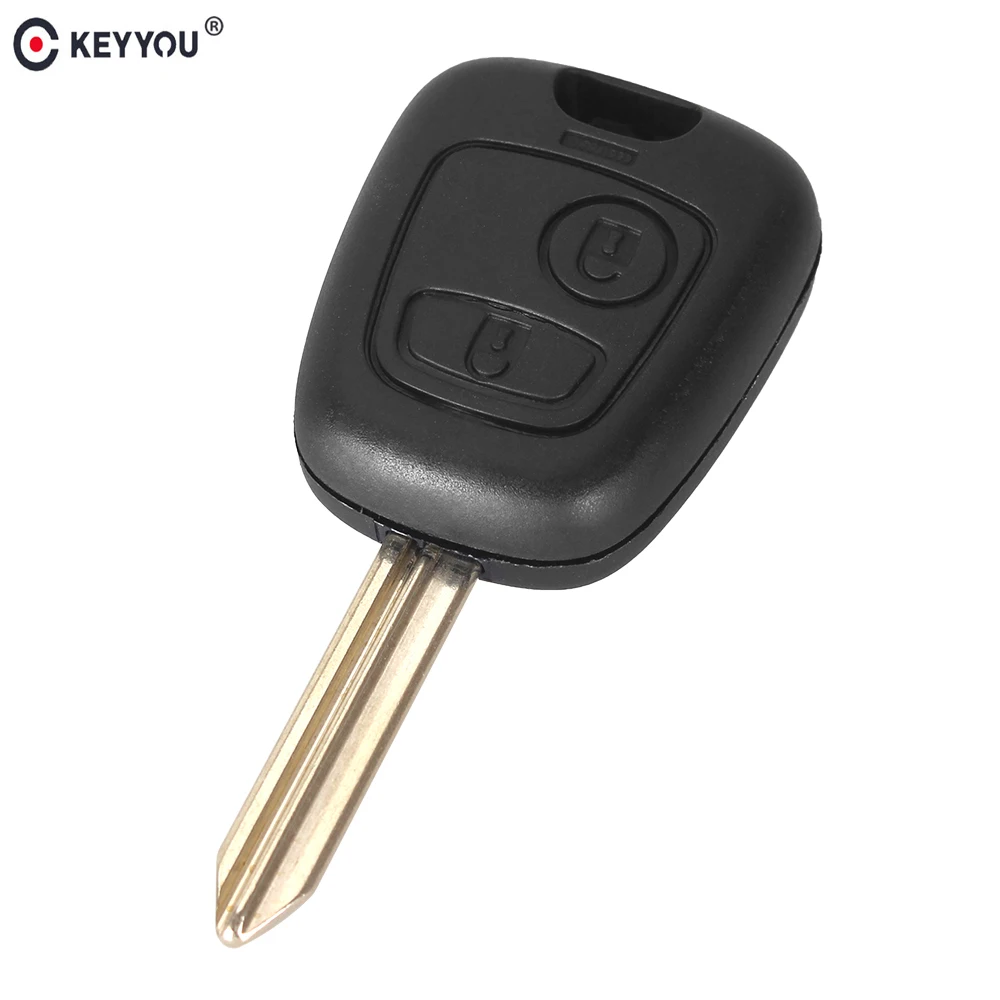 Брелок для автомобильного ключа KEYYOU 10x2 кнопок чехол Peugeot Partner Expert Boxer SX9 Blade|Ключ от