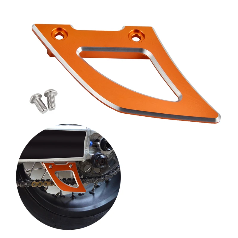 Lower Protector Мотоцикл задний цепь для мотоцикла звездочки чехол протектор для KTM 950 990 Приключения ADV 2003- 2013 2012 2011 2010 2009 - Цвет: Lower Protector