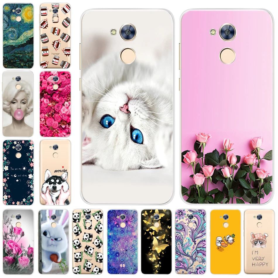 Красивый чехол для телефона Huawei Honor Holly 4 мультяшный из ТПУ силиконовые чехлы 5 0