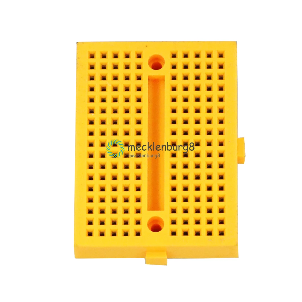 Желтый SYB-170 Yeminiature solderless Прототип экспериментальный тестовый Макет 170 точек связи для arduino diy kit