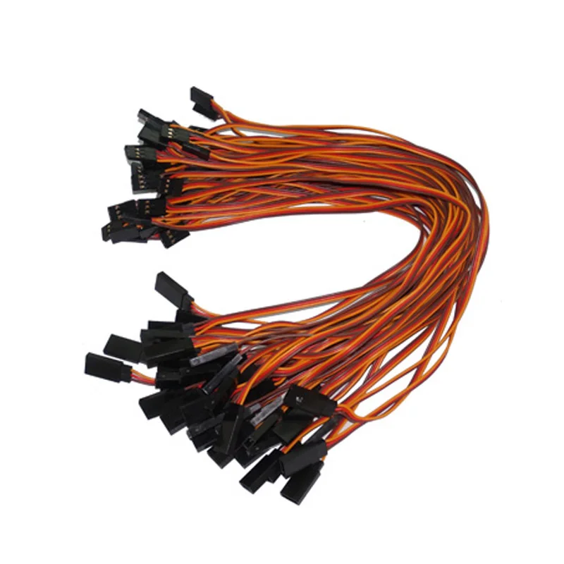 10 шт./лот 300 мм см 1 5 см/30 см/60 26AWG RC сервопривод Удлинительный кабель для Futaba JR