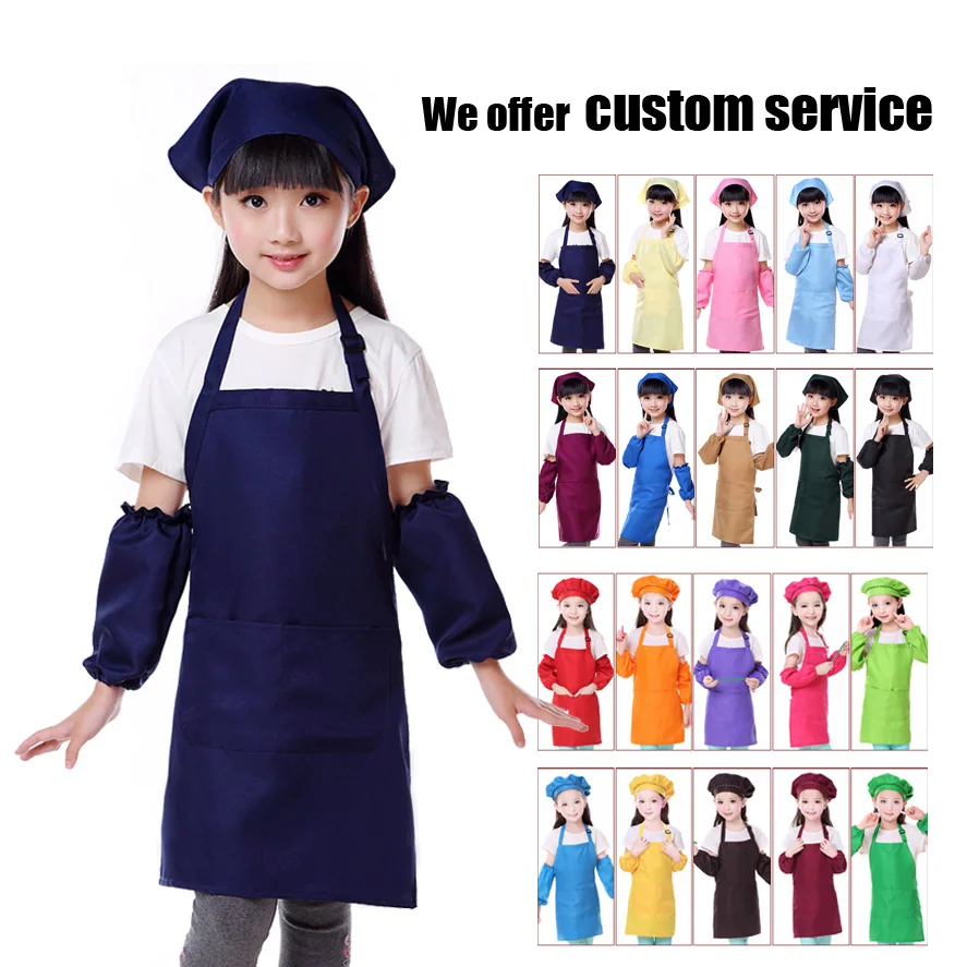 Милый детский фартук Детские фартуки для готовки выпечки шеф-повара