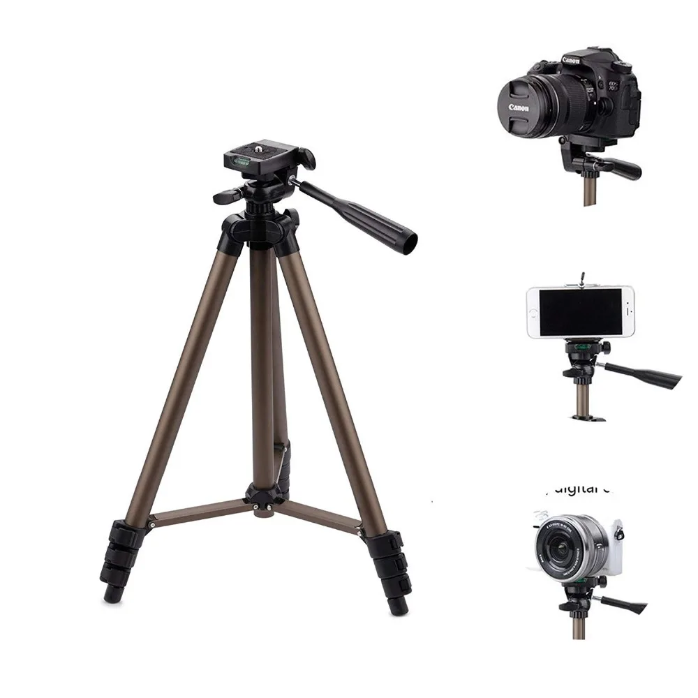 Профессиональный штатив для камеры портативный Трипод зеркальных камер Canon Nikon