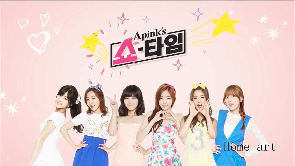 Обои Apink k pop прозрачные наклейки на стену украшение для дома хорошее качество