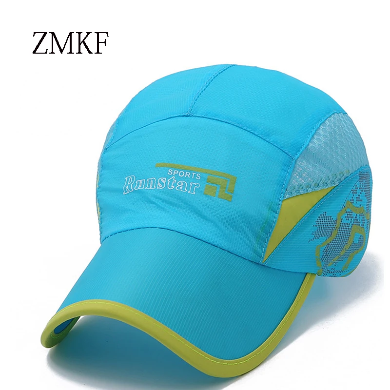 2017 ZMKF новый летний Wo Для мужчин s Обувь с дышащей сеткой Бейсбол крышек быстрый