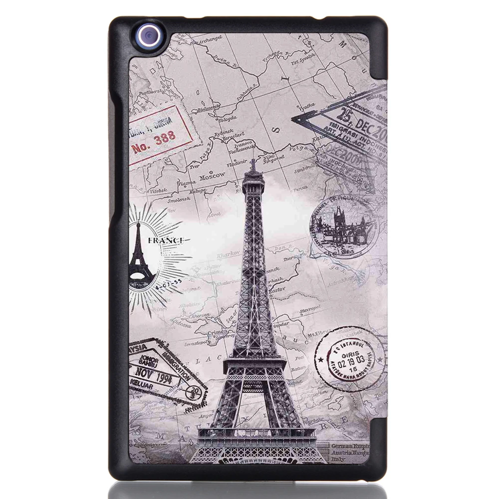 Чехол для Lenovo Tab 2 A8-50F GARUNK Магнитный Кожаный Filp Tri-Fold Стенд Смарт-Чехол TAB 3 850F Tablet