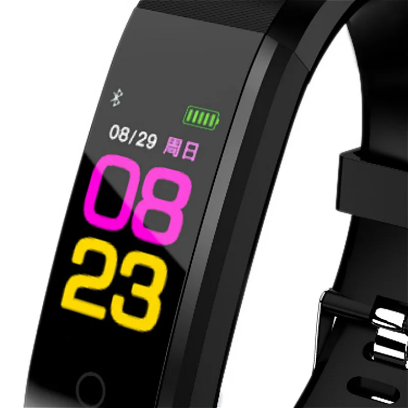 115plus смарт-Браслет фитнес-трекер счетчик шагов Smartband анти-потерянный напоминание