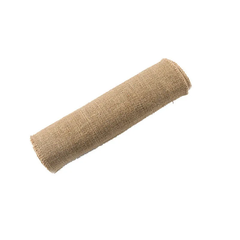 Рустикальная Мешковина Hessian Настольный бегунок винтажный N Runner для дома отеля