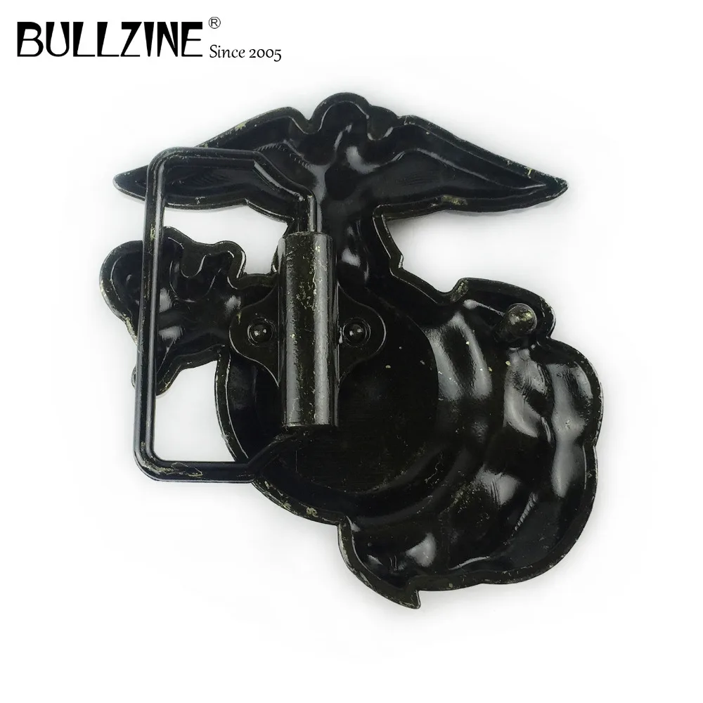 В Bullzine оптовая продажа морской пехоты США пряжка на ремень с логотипом античная