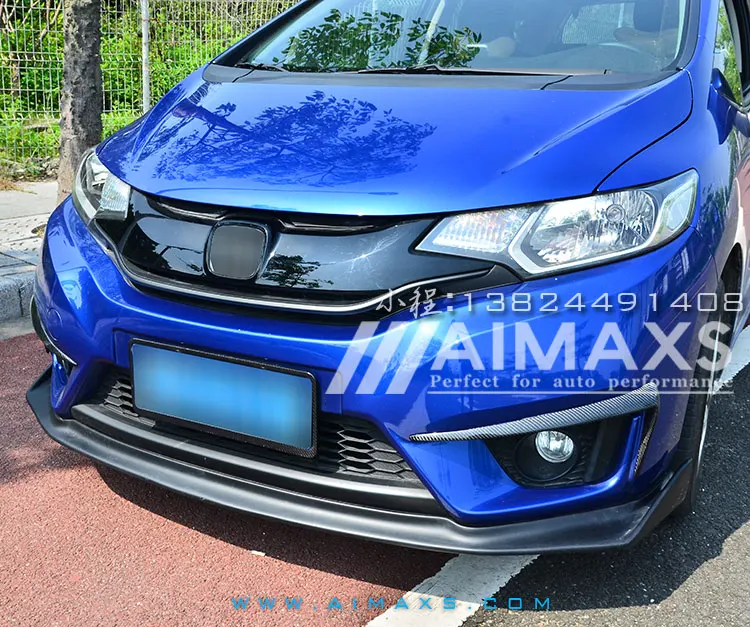 Подходит для HONDA Fit GK5 2014 3 gen углеродное волокно противотуманная рама тип 7