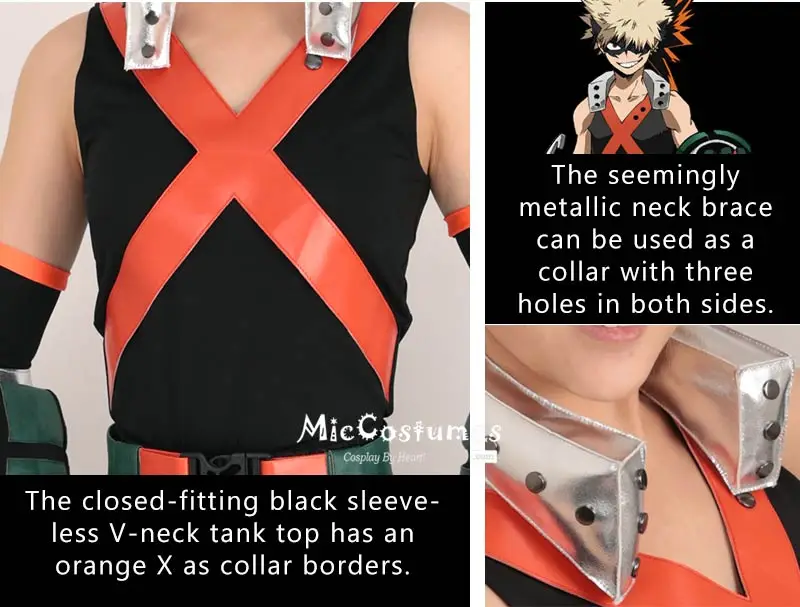 Bakugou/костюм для косплея; костюм героя из мультфильма «Мой герой»; костюм героя с маской и перчатками