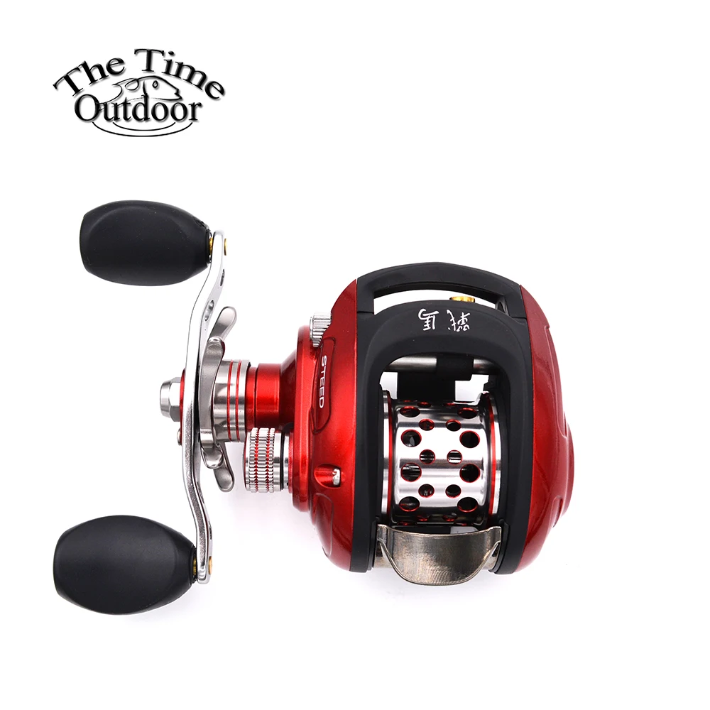 Haibo Steed 51/50MS катушка для baitcasing магнитный тормоз 9BB 6,5: 1 маленькая приманка рыболовное колесо для окуня тилапии форели бас